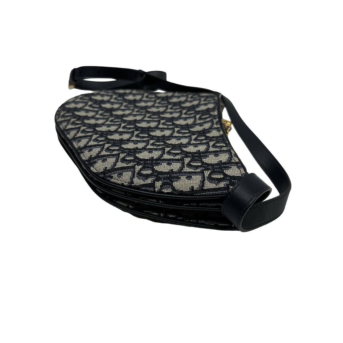 Christian Dior Saddle Triple Zip Pouch