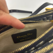 Christian Dior Saddle Triple Zip Pouch