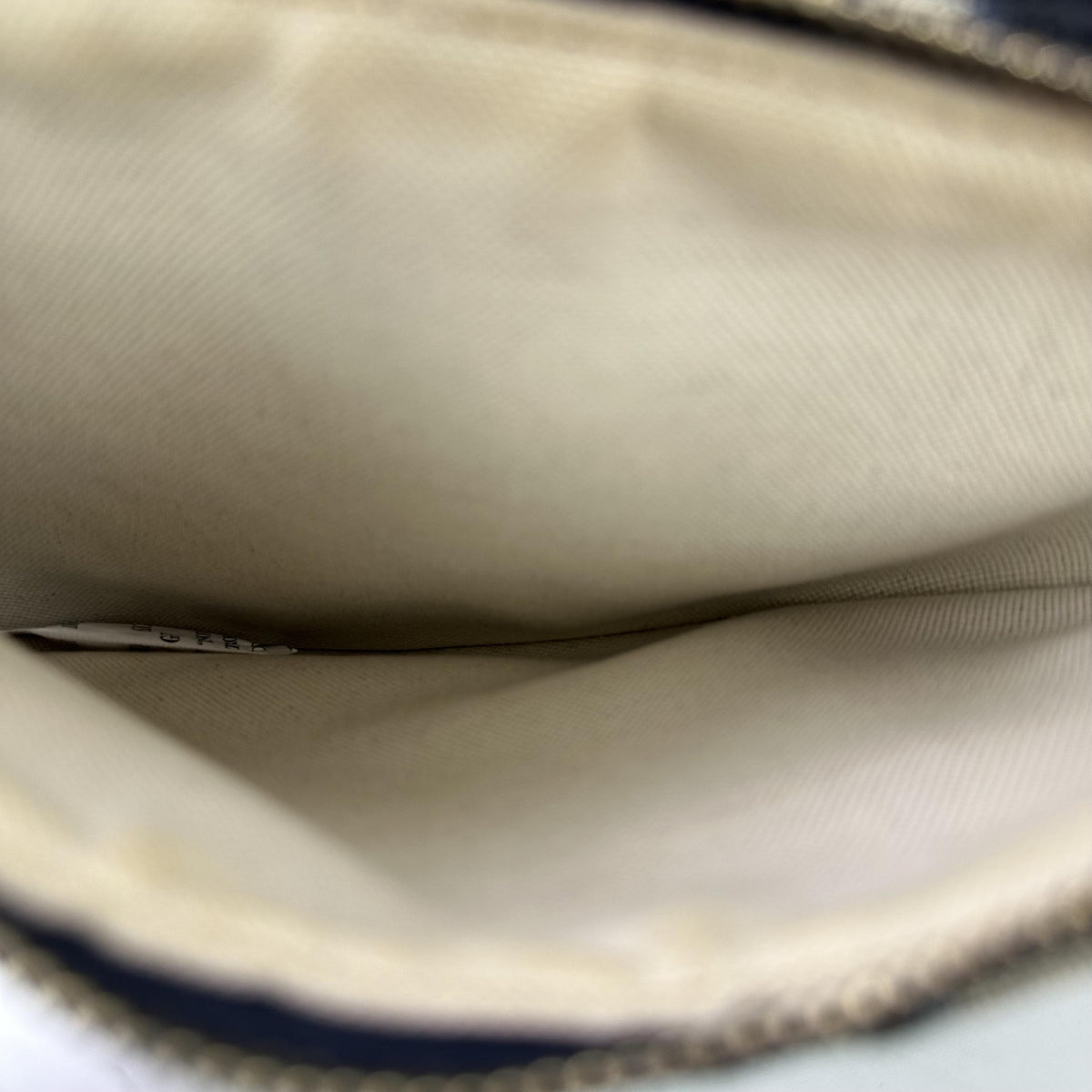Christian Dior Saddle Triple Zip Pouch