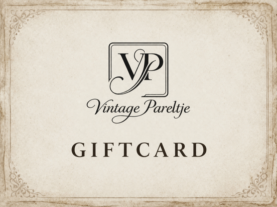 Vintage Pareltje €50 Gift Voucher
