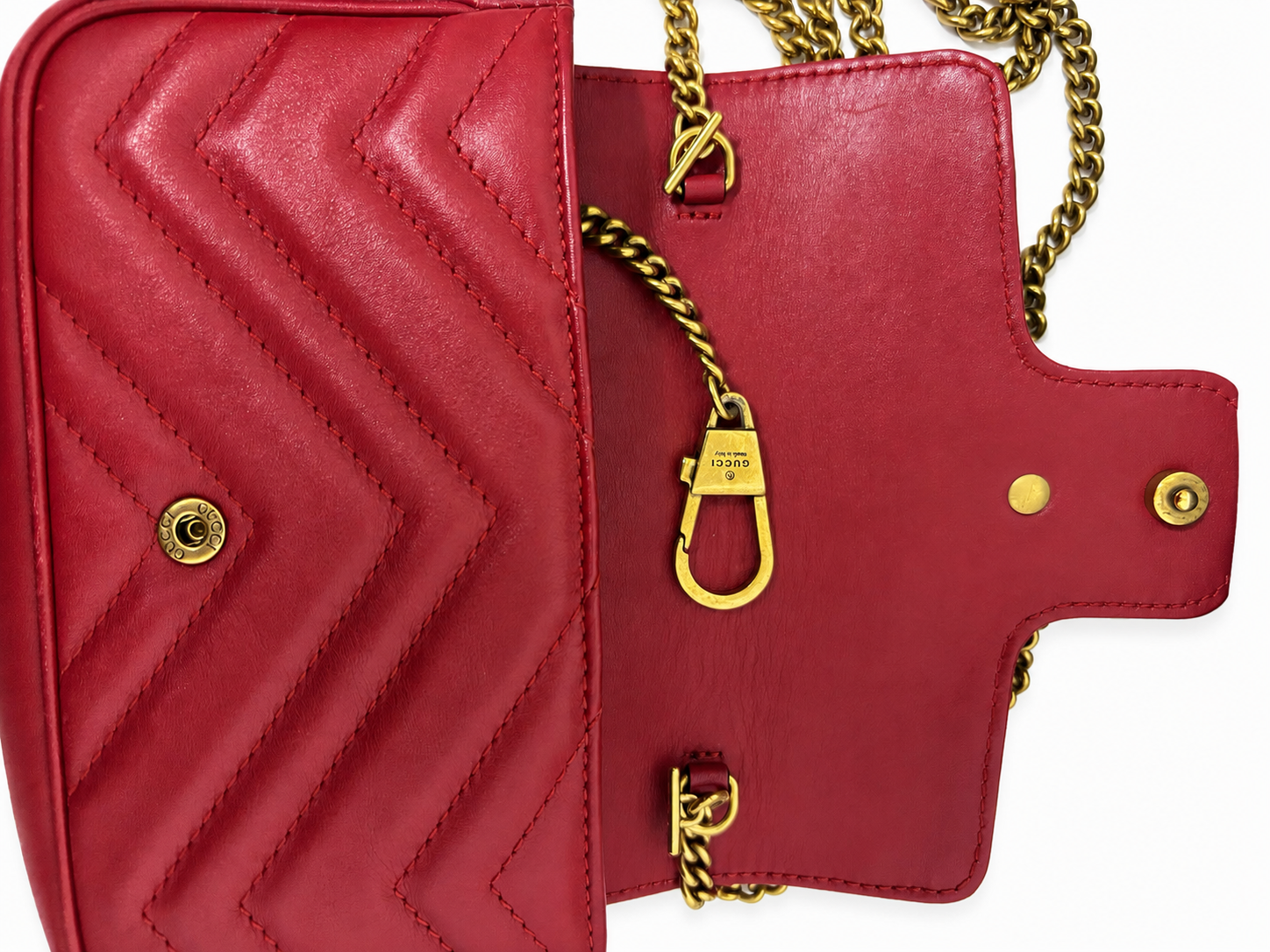 Gucci GG Marmont shoulder bag matelassé leer