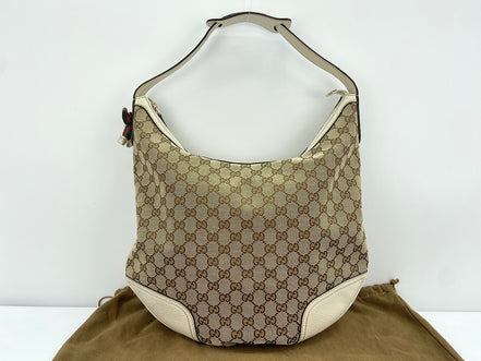 Large GG Canvas Princy hobo bag