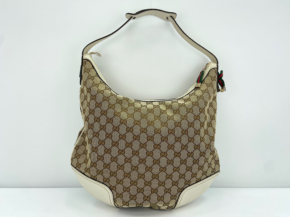 Large GG Canvas Princy hobo bag