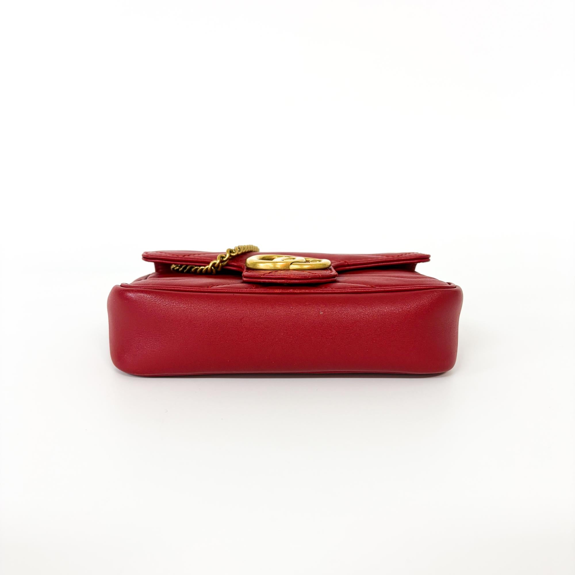 Gucci GG Marmont shoulder bag matelassé leer
